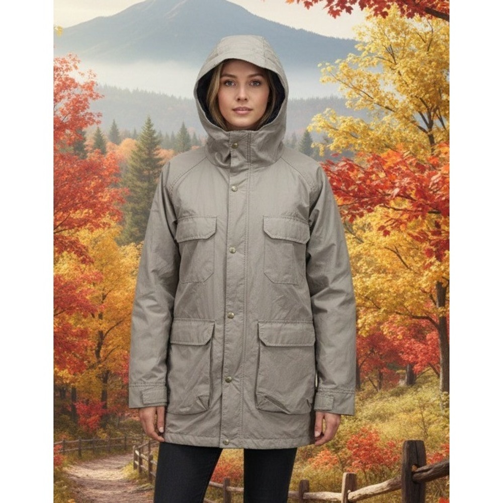 Woolrich Plaid Flannel Lined Hooded Jacket Women's Outdoor Casual USA Size L?